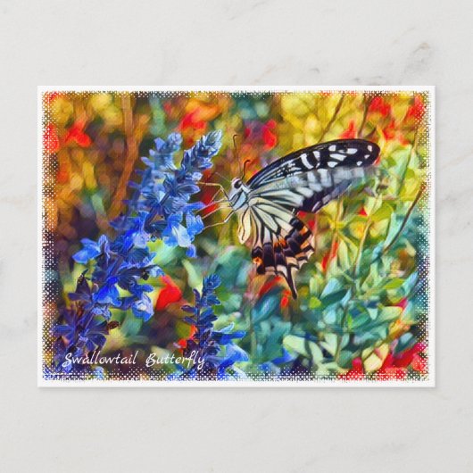 Swallowtail Butterfly Postkarte (Vorderseite)