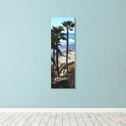 Swami Beach: Encinitas, CA Leinwanddruck (Insitu (Holzboden))