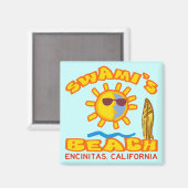 Swami Beach Magnet (Vorderseite/Rückseite)