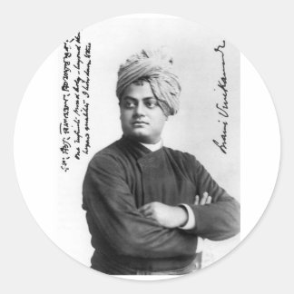 Swami Vivekananda 1893 Foto Aufkleber