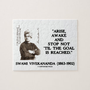 Swami Vivekananda Arise Awake Stopp Not 'Til Goal Puzzle