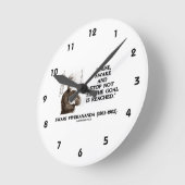 Swami Vivekananda Arise Awake Stopp Not 'Til Goal Runde Wanduhr (Winkel)