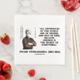 Swami Vivekananda Einheitsgeheimnis von allem Serviette