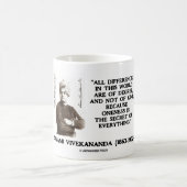 Swami Vivekananda Einssein-Geheimnis von alles Kaffeetasse (Mittel)