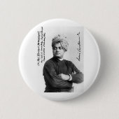 Swami Vivekananda Knopf-Foto Button (Vorderseite)