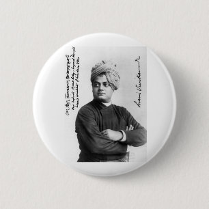 Swami Vivekananda Knopf-Foto Button