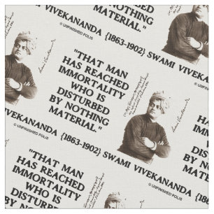 Swami Vivekananda Man erreichte Unsterblichkeit Stoff