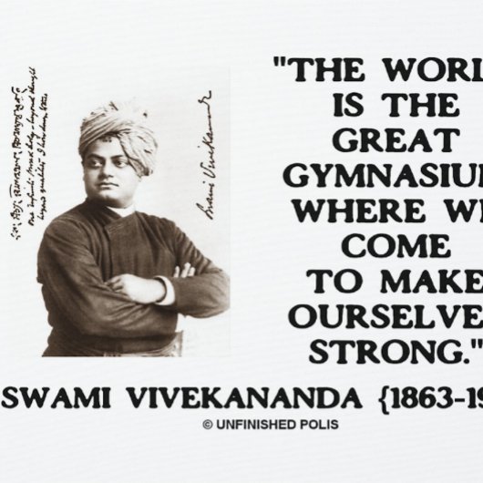 Swami Vivekananda World Great Gymnasium Strong Mousepad