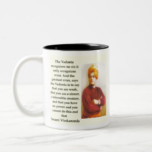 Swami Vivekananda Zweifarbige Tasse