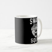 Swamp Alligator Squad Reptile Gator Lovers Funny  Kaffeetasse (VorderseiteRechts)