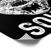 Swamp Alligator Squad Reptile Gator Lovers Funny Poster (Ecke)