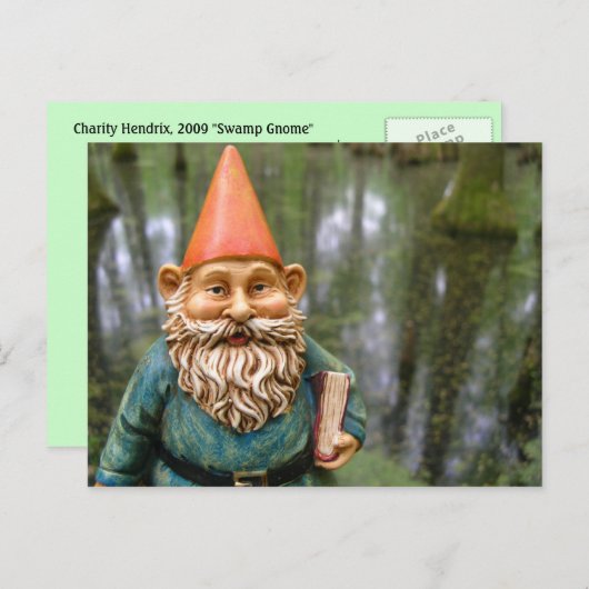 Swamp Gnome Postkarte (Vorne/Hinten)
