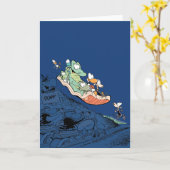 Swamp Happy Birthday Card Karte (Gelbe Blume)