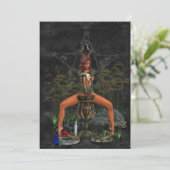 Swamp Hexe Hoodoo Dark Magick Karte (Stehend Vorderseite)