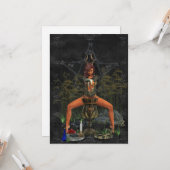 Swamp Hexe Hoodoo Dark Magick Karte (Vorderseite/Rückseite Beispiel)