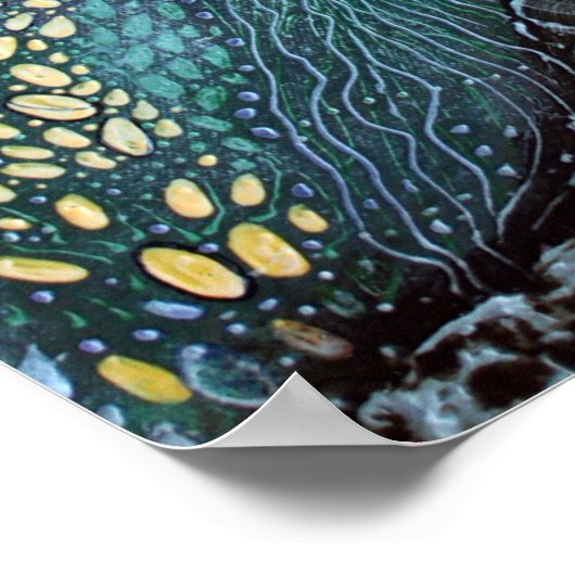 Swamp Life Poster (Ecke)