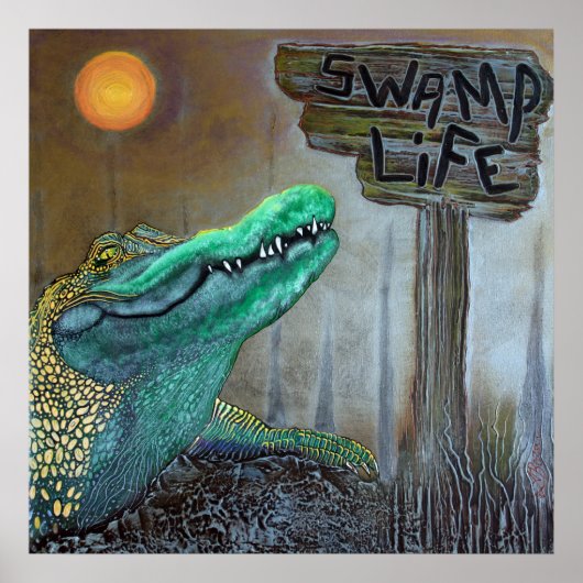 Swamp Life Poster (Vorne)