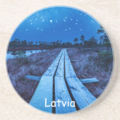 Swamp Night Getränkeuntersetzer (Vorne)