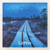 Swamp Night Glasuntersetzer (Vorderseite)