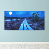 Swamp Night Leinwanddruck (Insitu (Holzboden))