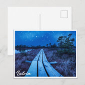 Swamp Night Postkarte (Vorne/Hinten)