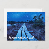 Swamp Night Postkarte (Vorne/Hinten)