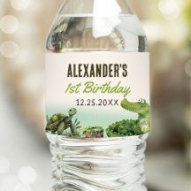 Swamp Reptile 1. Geburtstag Party