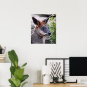 Swamp Wallaby Poster (Heimbüro)