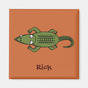 Swampthing der Alligator Magnet