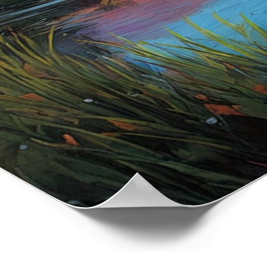 Swampy Splendor Poster (Ecke)