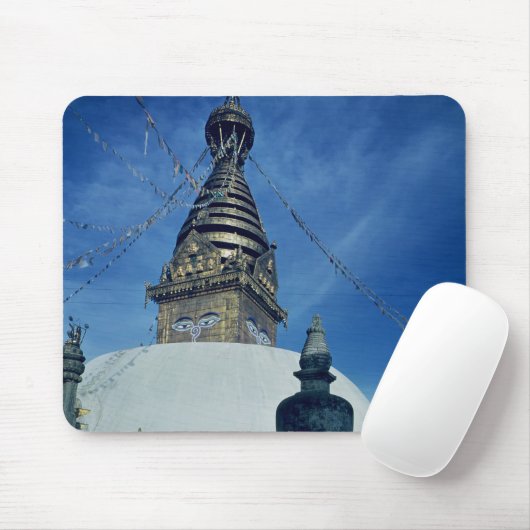 Swamyambunath Stupa Mousepad (Mit Mouse)