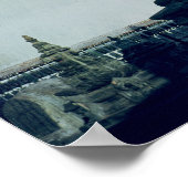 Swamyambunath Stupa Poster (Ecke)