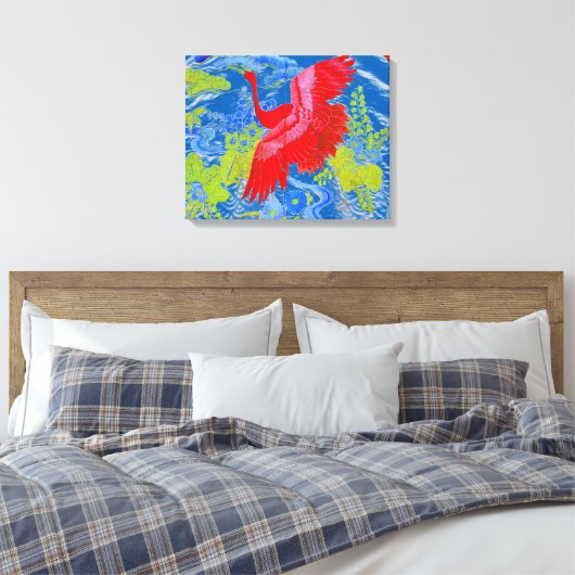 Swan Abstrakt Art Leinwand Design (Insitu (Schlafzimmer))