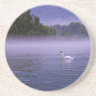 Swan am See Getränkeuntersetzer