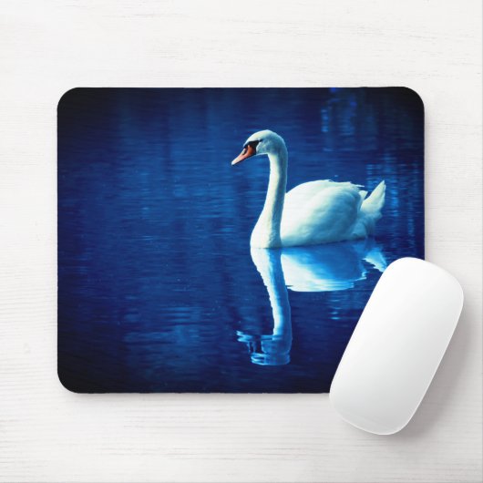 Swan am See Mousepad (Mit Mouse)