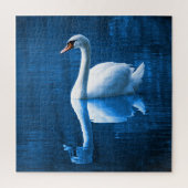 Swan am See Puzzle (Vertikal)
