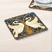 Swan and Rush and Iris, Fine Art, Untersetzer (angewinkelt)