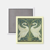 Swan and Rush Magnet (Vorderseite/Rückseite)