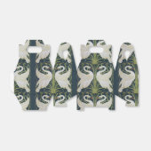 Swan Art Nouveau Two Swans Geschenkschachtel (Ungefaltet)