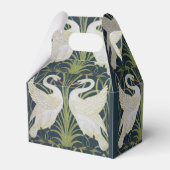 Swan Art Nouveau Two Swans Geschenkschachtel (Vorderseite)