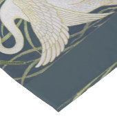 Swan Art Nouveau Two Swans Kurzer Tischläufer (Ecke)
