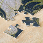 Swan Art Nouveau Two Swans Puzzle (Seite)