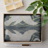 Swan Art Nouveau Two Swans Seidenpapier (Geschenk)