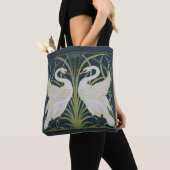 Swan Art Nouveau Two Swans Tasche (Von Nahem)