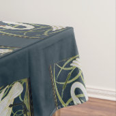 Swan Art Nouveau Two Swans Tischdecke (Beispiel)