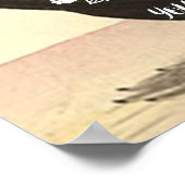 Swan Baby Girl Kinderzimmer Poster (Ecke)