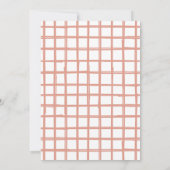 Swan Baby Shower Einladung (Rückseite)