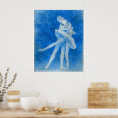 Swan Ballet Kunstvoll wandern Poster (Küche)