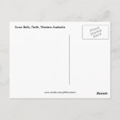 Swan Bells Postkarte (Rückseite)