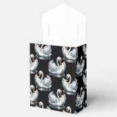 Swan Birds Muster Design Geschenkschachtel (Geöffnet)
